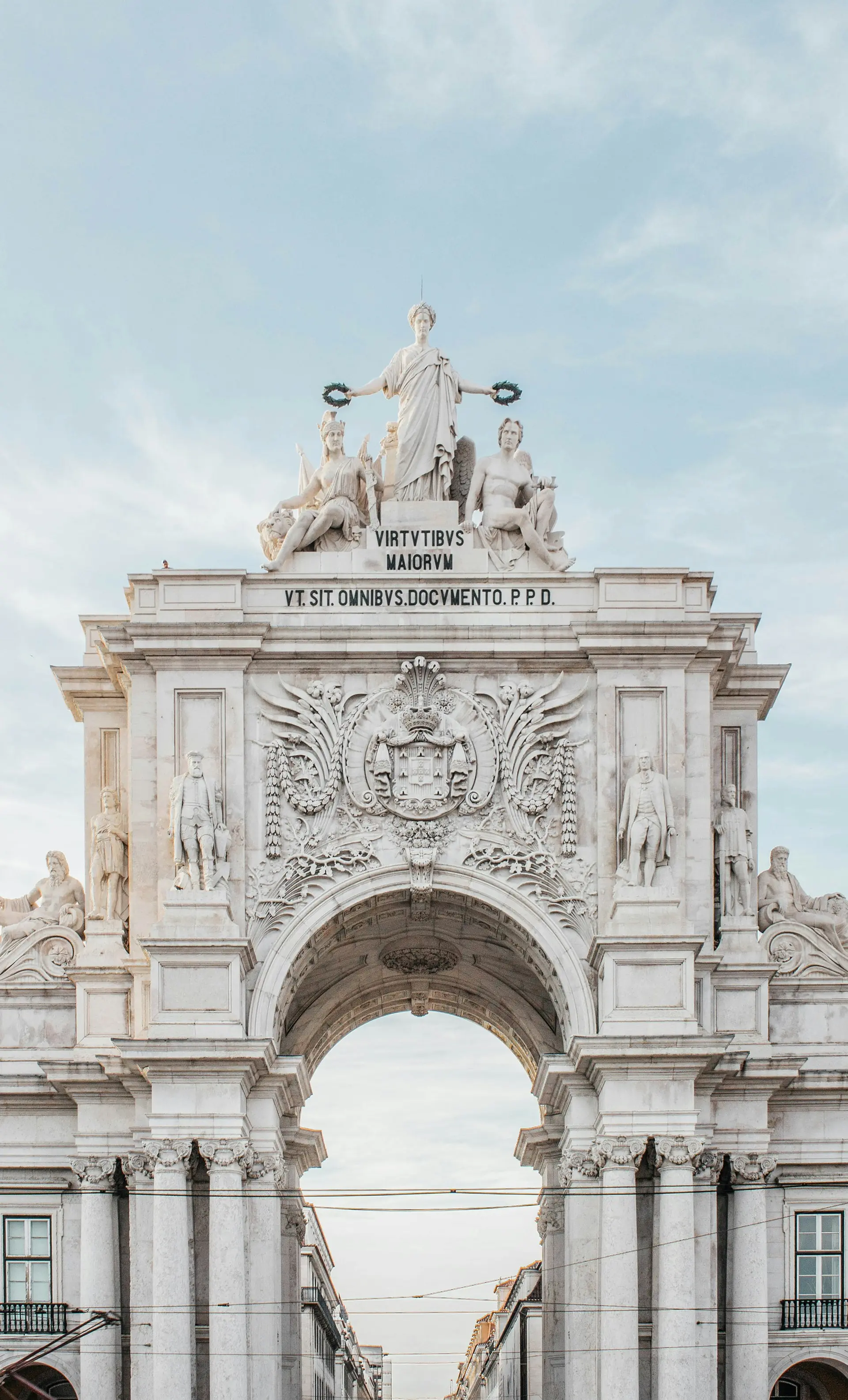 Der Arco da Rua Augusta in Lissabon